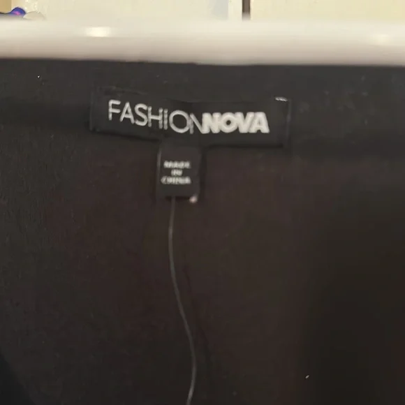 Fun long sleeve fashion nova puffed shoulder sequin mini dress - Picture 4 of 6